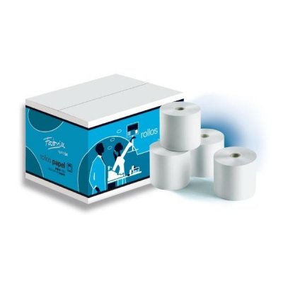 FABRISA Paq.10 rollos papel electra 75x65mm diam mandril 12mm