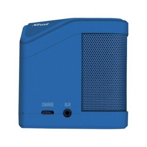 ALTAVOZ TRUST URBAN MUZO BLUETOOTH BLUE - MP3 - MICRO SD - FUNC. MANOS LIBRES - INCLUYE CABLE CARGA MICRO-USB Y AUX. 3.5MM