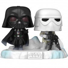 Funko pop deluxe star wars darth vader & stormtrooper diorama invernal exclusivo 46618