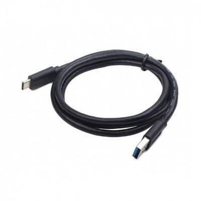 CABLE USB(C) 3.1 A USB(A) 3.0 PHASAK 1.8M NEGRO