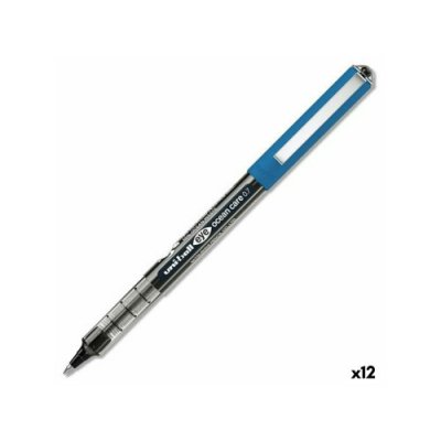 UNIBALL ROLLERBALL EYE OCEAN CARE UB-157ROP 0,7MM NEGRO - Pack de 12 unidades