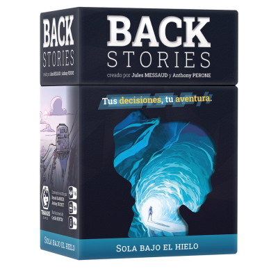Juego de mesa back stories - sola bajo el hielo