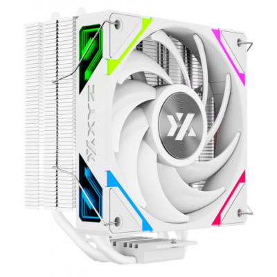 THERMAX 4, DISIPADOR CPU,4 HEATPIPES, VENTILADOR VORTEX ALTO RENDIMIENTO, 120MM, BLANCO