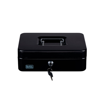 Caja de caudales 5 divisiones con 2 llaves 25 x 8,5 x 18 cm