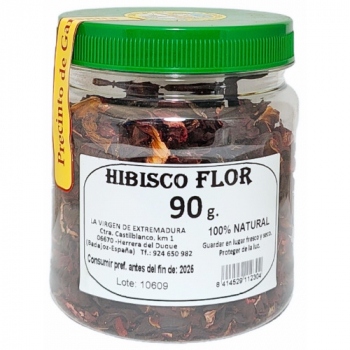 Hibisco Flor Virgen Extremadura 90Grs