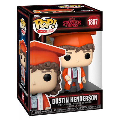 Funko pop tv stranger things dustin henderson
