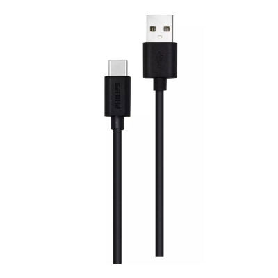 Cable usb-a a usb-c 1,2 m negro