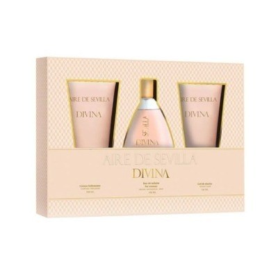 Aire De Sevilla Divina Eau De Toilette For Woman Spray 150ml Set 3 Piezas 2020