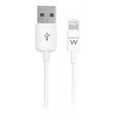 EW9902 cable de conector Lightning 2 m Blanco