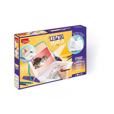 Maped Repro'Studio Kit de Dibujo Creativo, Tecnica de Imagen Especular - Para Niños a partir de 6 Años