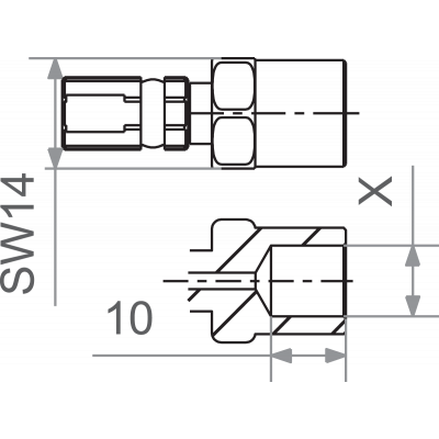 Conector Varioflex TRW MVH225R