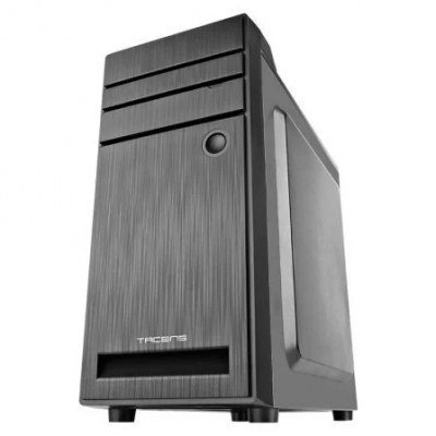 CAJA MINITORRE TACENS INTEGRA - 1*USB 3.0 - 1*USB 2.0 - AUDIO+MIC - ADMITE VGA MAX 295MM - SISTEMA CABLEADO INTERNO - PLACAS MICROATX
