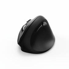 HAMA Ratón ergonómico, EMW-500, Inalámbrico, 6 Botones, Bater?a duradera, Color negro.