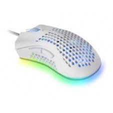Ratón Mars Gaming Óptico Rgb Usb 32000dpi Blanco