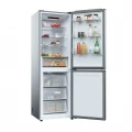 Frigorífico combi Candy CNCQ2T6S18CX, 185 x 59,5 x 59,9 cm, No Frost, clase C, 159 kWh/año, 35 dB, 315 litros, inox - imagen 4
