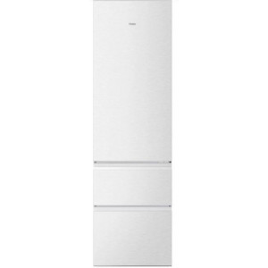 Frigorífico combi Haier HTR3620CNPW, 205 x 59.5 x 66.7 cm, No Frost, clase C, 181 kWh/año, 35 dB, 414 litros, Fresh 0°C, Direct Access, blanco