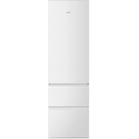Frigorífico combi Haier HTR3620CNPW, 205 x 59.5 x 66.7 cm, No Frost, clase C, 181 kWh/año, 35 dB, 414 litros, Fresh 0°C, Direct Access, blanco