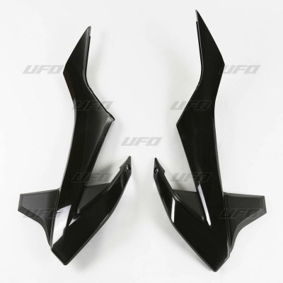 Plásticos laterales de radiador UFO negro KTM SX85 KT04085#001