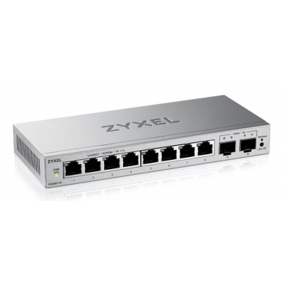 Switch 10 puertos zyxel gs1200 - 10v3 8xgbe 2xsfp