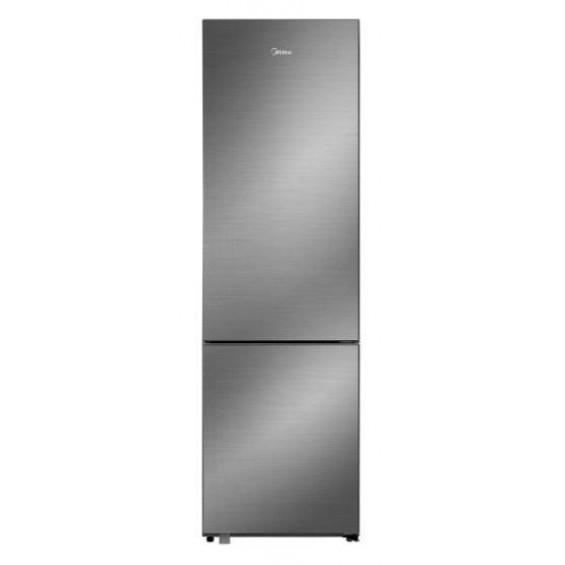Frigorífico combi Midea MDRB600MME46, 201 x 59.5 x 67 cm, Total No Frost, clase E, 281 kWh/año, 35 dB, 443 litros, Platinum Fresh, 0°C, inox