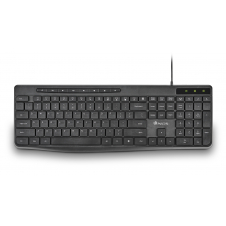 NGS SPECTRA (QUERTY, ES) teclado Hogar / Oficina USB QWERTY Español Negro