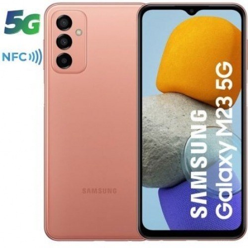 Smartphone Samsung Galaxy M23 4GB/ 128GB/ 6.6/ 5G/ Naranja Cobre