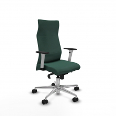 Piqueras y Crespo Albacete direcci?n sincro bali verde botella brazos 1D blancos base aluminio ruedas 65 nailon