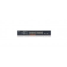 Zyxel XMG1915-18EP Gestionado L2 2.5G Ethernet (100/1000/2500) Energ?a sobre Ethernet (PoE)