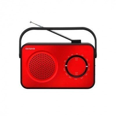 RADIO PORTATIL AIWA R-190RD ROJO AM/FM/ALTAVOZ 3 /AUX IN/AS