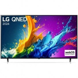 Televisión QNED LG 75QNED80T6A, 75", 4K Ultra HD, Smart TV, Wifi, Quantum Dot, NanoCell Plus, webOS 24 con IA, AirPlay, Apple, Chromecast, Google,...