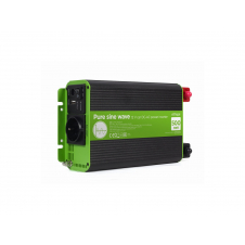 EnerGenie EG-PWC-PS500-01 adaptador e inversor de corriente Auto 500 W Negro, Verde
