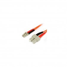 StarTech.com Cable Patch de Fibra Duplex Multimodo 62,5/125 2m LC - SC Naranja
