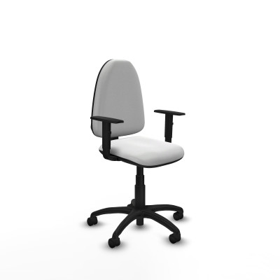 Aýna CP bali blanco brazos 1D base poliamida ruedas nailon 50mm