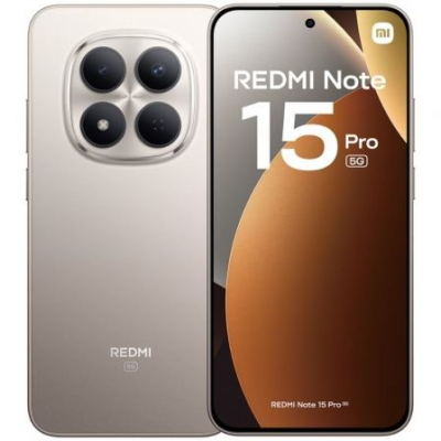 Smartphone Xiaomi Redmi Note 15 Pro 8GB/ 512GB/ 6.83/ 5G/ Titanio