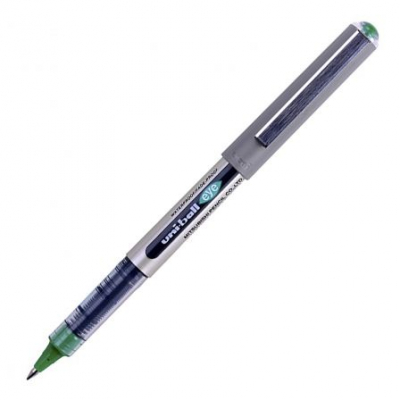 Bolígrafo de Tinta Pigmentada Uni-Ball Eye Fine/ Verde