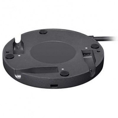 Hub de Base de Micrófono Logitech Rally Hub Mic Pod/ Granito