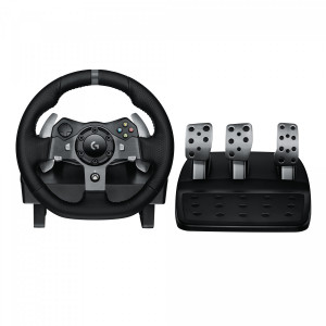 G920 Driving Force Negro USB Volante + Pedales Analógico/Digital PC, Xbox One, Xbox Series S, Xbox Series X