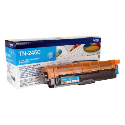 Tóner Original Brother TN-245C Alta Capacidad/ Cian