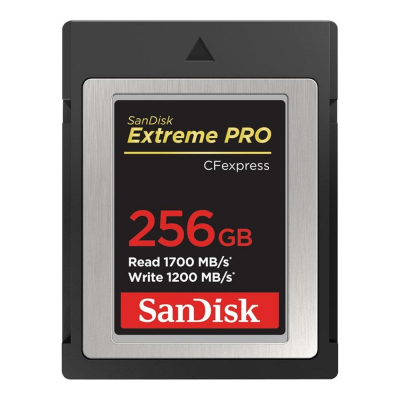 Tarjeta memoria flash sandisk extreme pro cfexpress 256gb