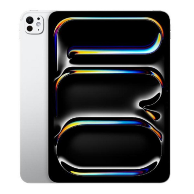 Apple ipad pro 11 pulgadas 8gb 512gb wifi + cellular silver ips - chip m4 - 12 + 12 mpx