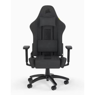 Silla gaming corsair tc100 relaxed fabric gris - negra
