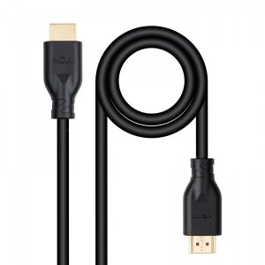 CABLE HDMI V2.0 4K@60HZ 18Gbps CCS NEGRO 0.5 M