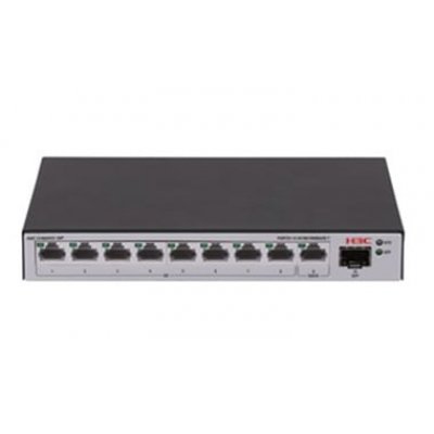 H3C LS-1600V2-10P-GL switch Gestionado Gigabit Ethernet (10/100/1000) Negro, Gris