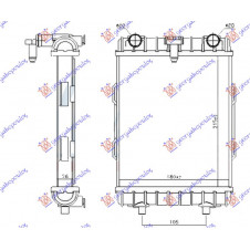 ADDITIONAL RADIATOR 2.0 TFSi - S3 PETROL (215x180x26) (NRF)