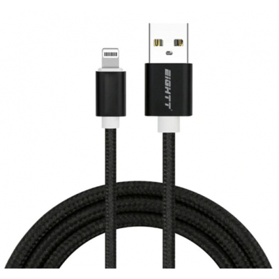 ECI-2B-2M cable de conector Lightning Negro