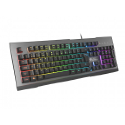 TECLADO GAMING GENESIS RHOD 500 PT USB RETROILUMINADO MECANICO ALUMINIO