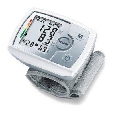 TENSIOMETRO DE MUÑECA BEURER BC-31 - DETECCIÓN DE ARRITMIAS - LECTURA FÁCIL - DESCONEXION AUTOMATICA