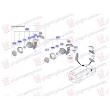 MARCO RETROVISOR DE LA PUERTA(O)