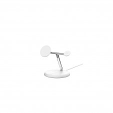 Belkin WIZ023VFWH cargador de dispositivo móvil Auriculares, Smartphone, Reloj inteligente Blanco USB Cargador inalámbrico Interior