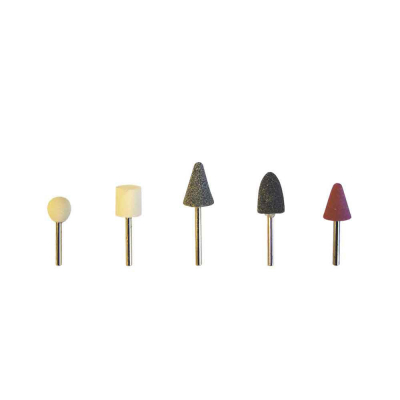 Blister 5 piedras montadas vastago 3 mm